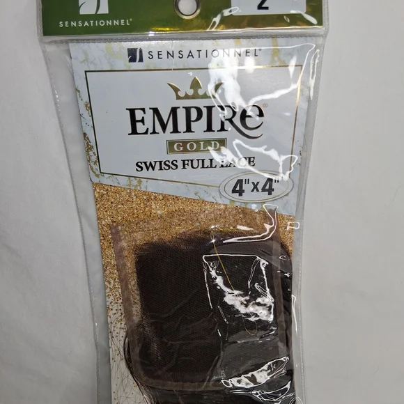 Empire Gold Swiss Full Lace Hair Accessory - Black - Picture 5 of 9